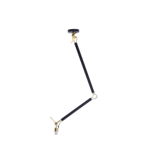 ZYTA S PENDANT LAMPBODY BK/GO | Azzardo