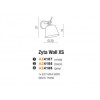 Lampa Zyta Wall Xs Go Zago AZ4186 | Azzardo