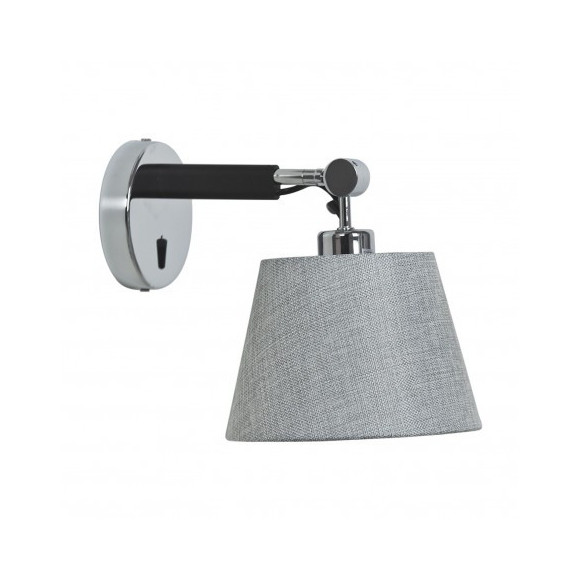 Lampa Zyta Wall Xs Bk Zfgr AZ2491 | Azzardo