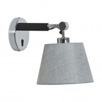 Lampa Zyta Wall Xs Bk Zfgr AZ2491 | Azzardo