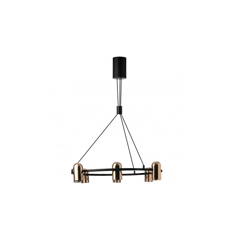 VIVI PENDANT 8 GO/BK | Azzardo VIVI PENDANT 8 GO/BK | Azzardo