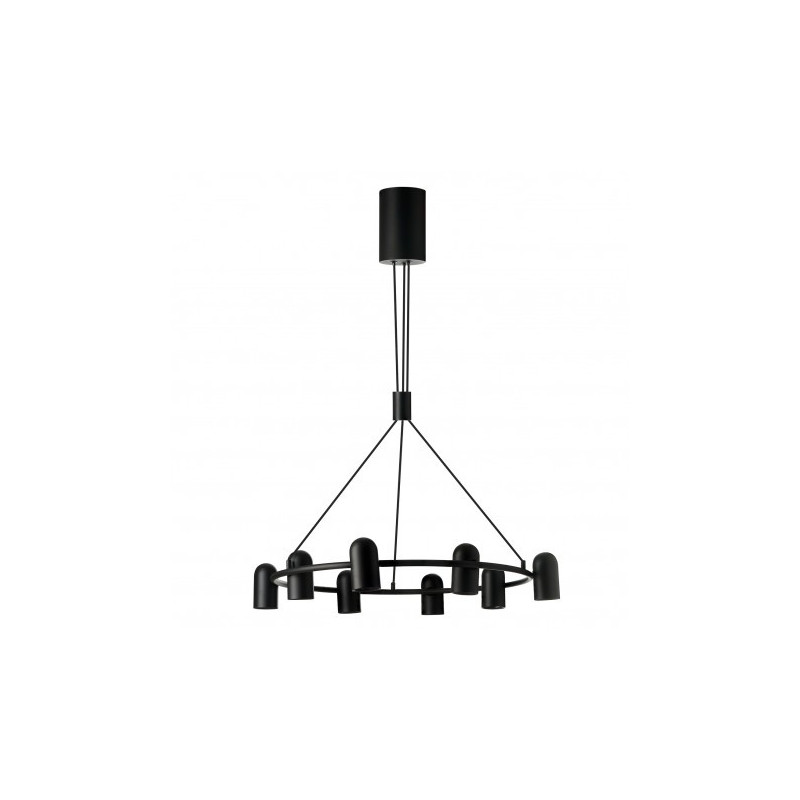 Lampa Vivi Pendant 8 Bk/Bk AZ5732 | Azzardo