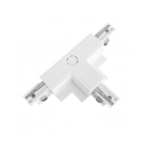 TRACK 3LINE T CONNECTOR LEFT GIPS WH | Azzardo TRACK 3LINE T CONNECTOR LEFT GIPS WH | Azzardo