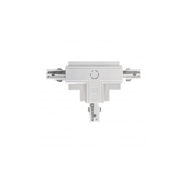 TRACK 3LINE T CONNECTOR LEFT GIPS WH | Azzardo