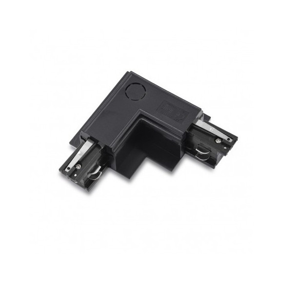 TRACK 3LINE L CONNECTOR LEFT GIPS BK | Azzardo TRACK 3LINE L CONNECTOR LEFT GIPS BK | Azzardo