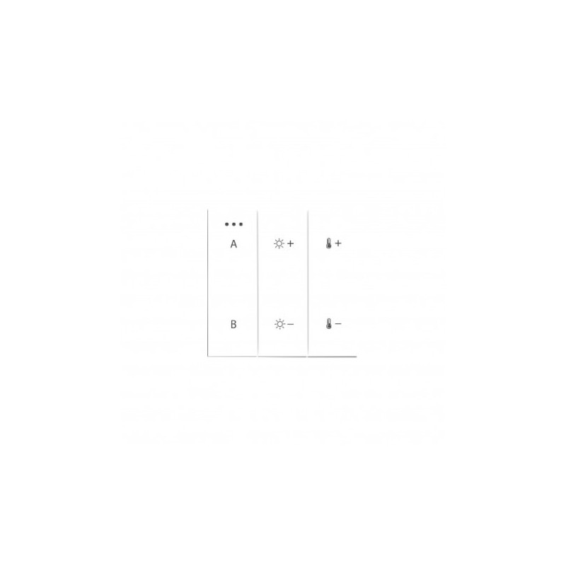 SWITCH PANEL REMOTE CONTROL 2-GROUP BLUETOOTH WH | Azzardo