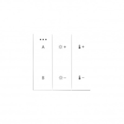 SWITCH PANEL REMOTE CONTROL 2-GROUP BLUETOOTH WH | Azzardo