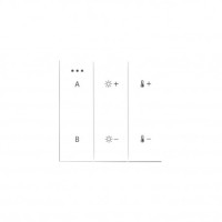 SWITCH PANEL REMOTE CONTROL 2-GROUP BLUETOOTH WH | Azzardo