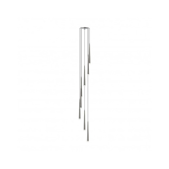 Lampa wisząca Stylo 8 Chrom Wiszaca AZ0257 | Azzardo