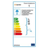 STYLO 8 CHROM LAMPA WISZACA | Azzardo