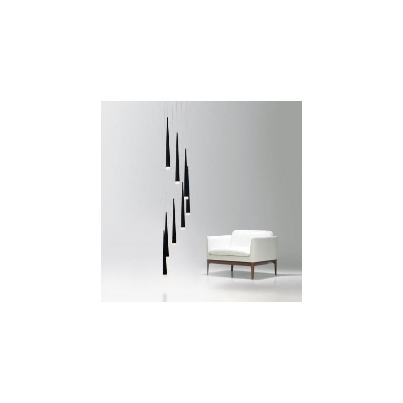 STYLO 8 BLACK LAMPA WISZACA | Azzardo