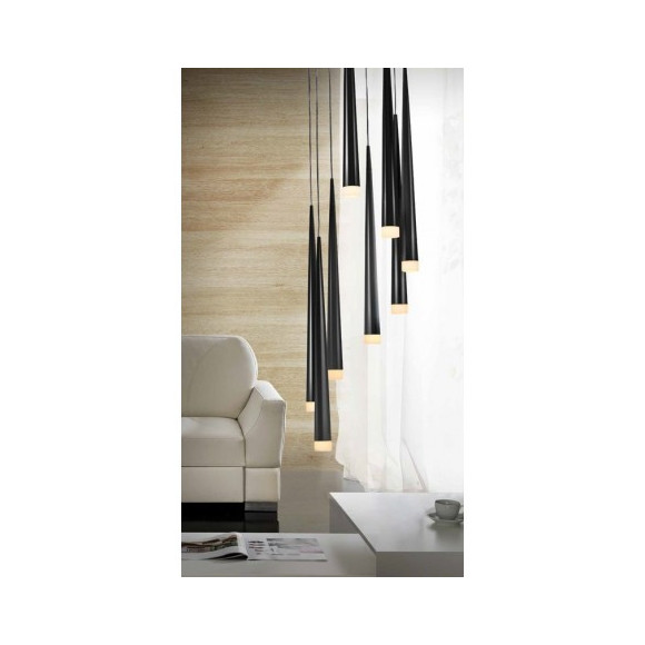 STYLO 8 BLACK LAMPA WISZACA | Azzardo