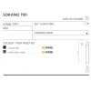 Lampa Sorano 700 Dgr AZ4359 | Azzardo