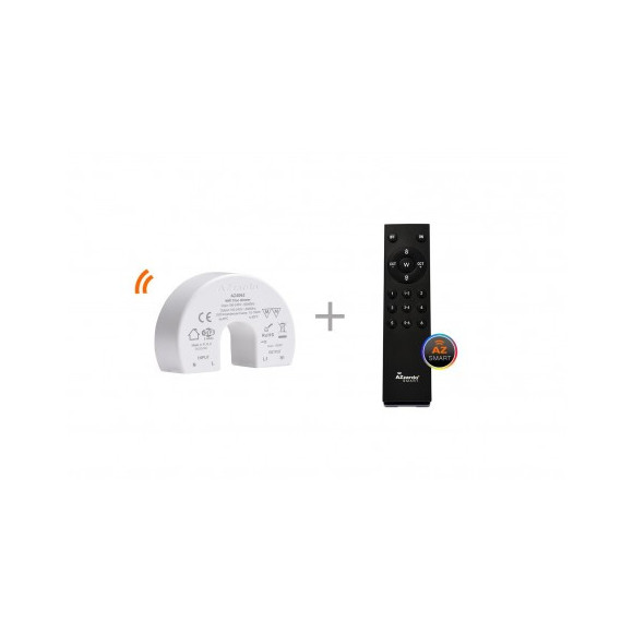 Lampa Smart Remote Control Undirected Black AZ4061 | Azzardo