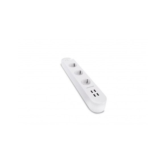 Lampa Smart Power Strip 16A + Usb 32A Wh AZ3477 | Azzardo