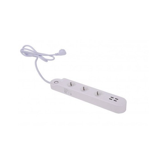 SMART POWER STRIP 16A + USB 32A WH | Azzardo SMART POWER STRIP 16A + USB 32A WH | Azzardo