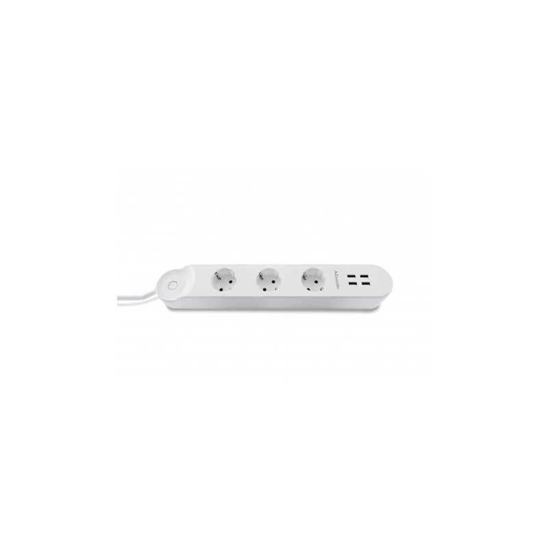 SMART POWER STRIP 16A + USB 32A WH | Azzardo SMART POWER STRIP 16A + USB 32A WH | Azzardo