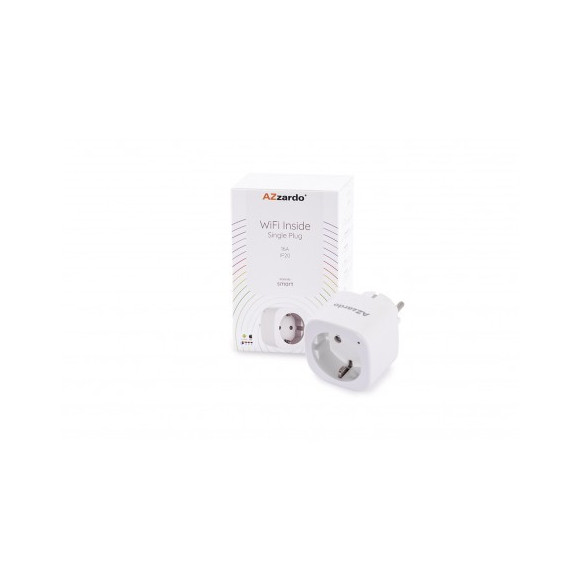 Lampa Single Smart Plug 16A Wh AZ3478 | Azzardo