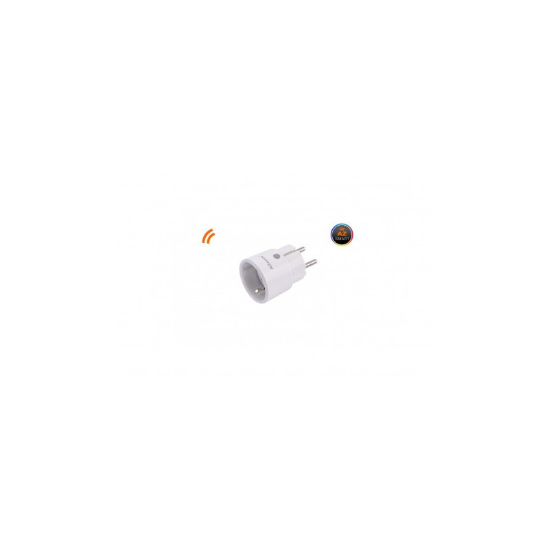 SINGLE SMART PLUG 10A WH | Azzardo SINGLE SMART PLUG 10A WH | Azzardo