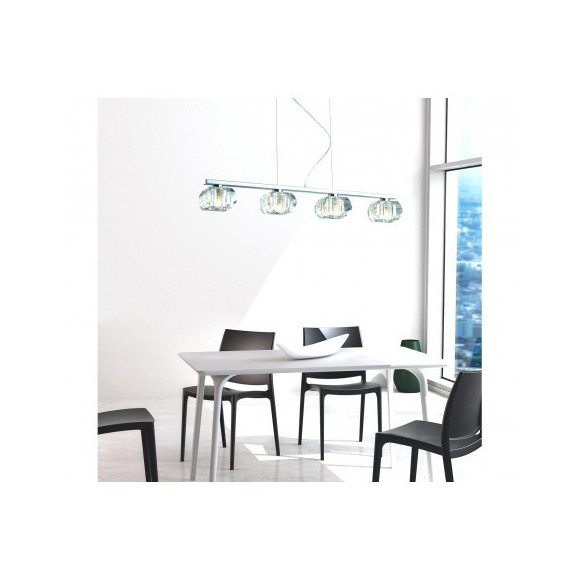 Lampa wisząca Rubic 4 Wiszaca AZ0493 | Azzardo