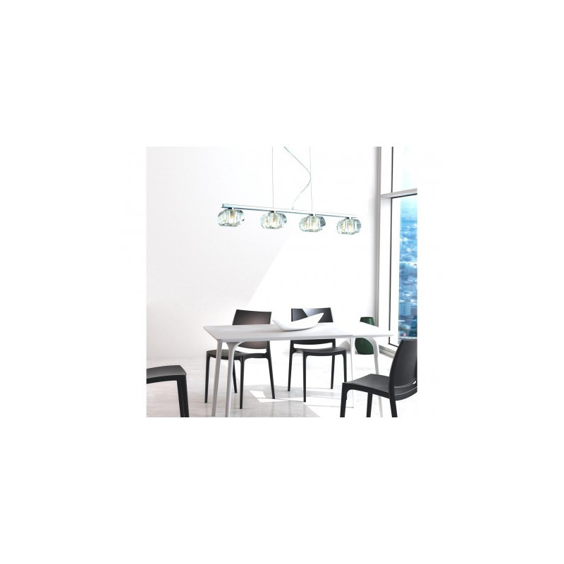 Lampa wisząca Rubic 4 Wiszaca AZ0493 | Azzardo