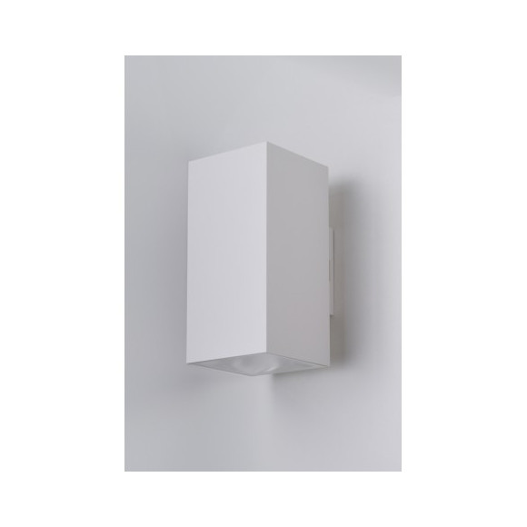 Lampa Roland 2 Sq Wall Ip65 Wh AZ5232 | Azzardo