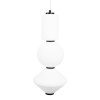 MAXLIGHT P0468 AKIKO | Lampa wisząca | 16 W | IP20 | czarny