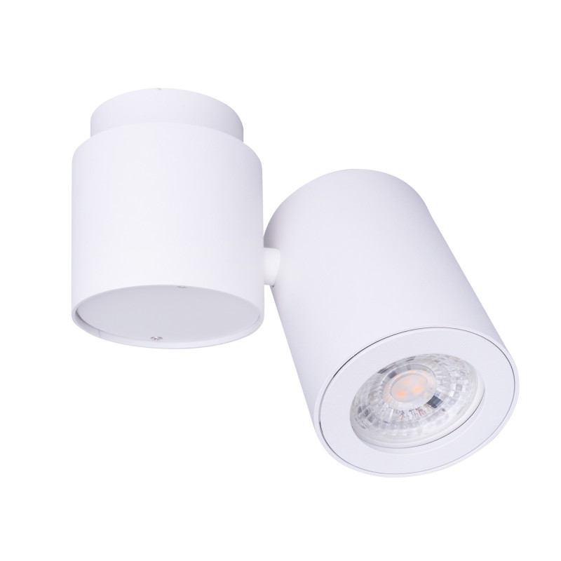 MAXLIGHT C0036 LAMPA SUFITOWA BARRO I BIAŁA | GU10 | 50.0 W