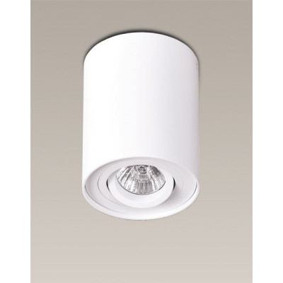 MAXLIGHT C0067 LAMPA SUFITOWA BASIC ROUND BIAŁA | GU10