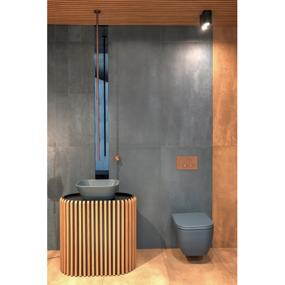 MAXLIGHT C0086 LAMPA SUFITOWA BASIC ROUND CZARNA PODWÓJNA