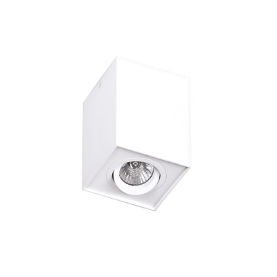 MAXLIGHT C0070 LAMPA SUFITOWA BASIC SQUARE BIAŁA | GU10