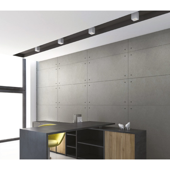 MAXLIGHT C0070 BASIC SQUARE | Lampa sufitowa | IP20 | biały