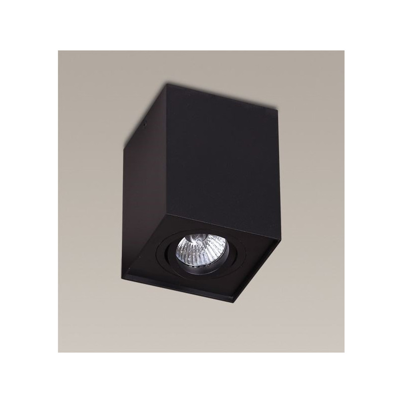 MAXLIGHT C0071 BASIC SQUARE BLACK | Lampa sufitowa | IP20