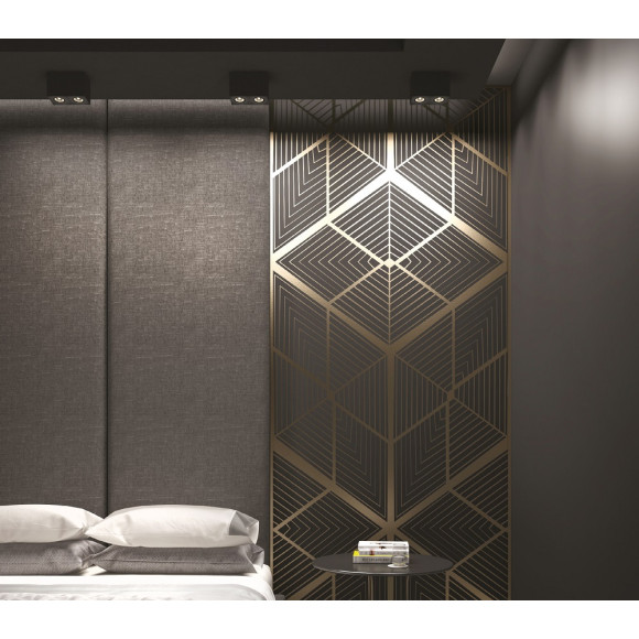 MAXLIGHT C0089 LAMPA SUFITOWA BASIC SQUARE CZARNA PODWÓJNA