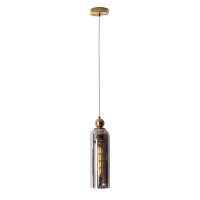 MAXLIGHT P0511 LAMPA WISZĄCA CAMPANILA SMOKY GLASS | E27