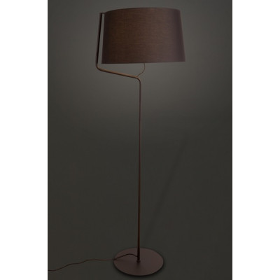 MAXLIGHT F0036 LAMPA PODŁOGOWA CHICAGO CZARNY+CZARNY ABAŻUR