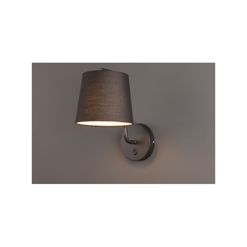 MAXLIGHT W0194 CHICAGO CZARNY | Kinkiet | IP20 | czarny