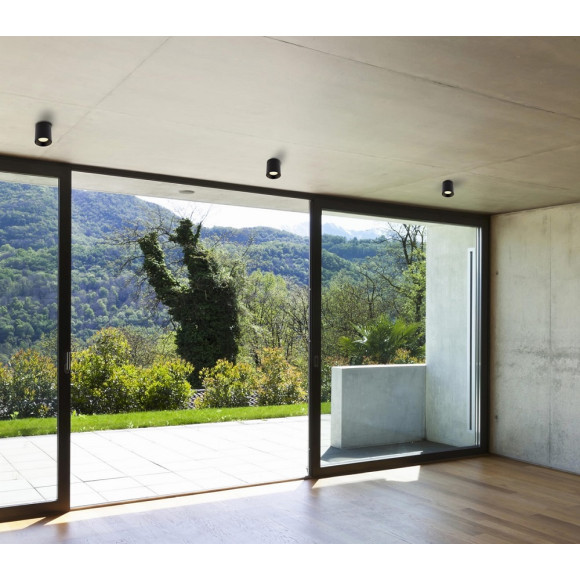 MAXLIGHT C0163 CHIP CZARNY 4000K | Lampa sufitowa | 8 W | IP20