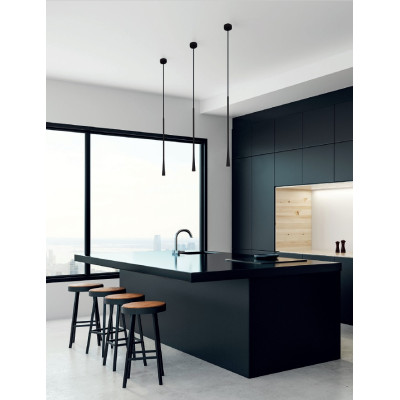 MAXLIGHT P0372 LAMPA WISZĄCA COFFEE BLACK MAŁA