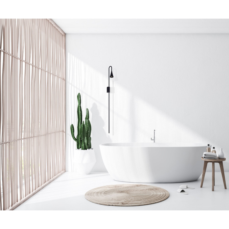 MAXLIGHT W0280 KINKIET COMET CZARNY, 3W LED, IP54 MAXLIGHT W0280 KINKIET COMET CZARNY, 3W LED, IP54