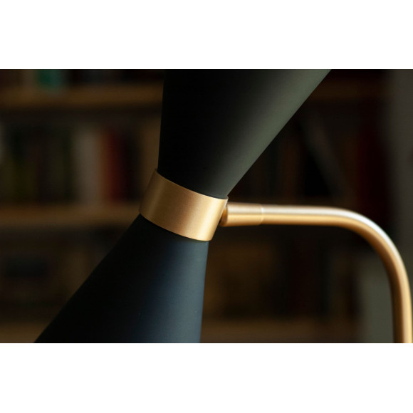 MAXLIGHT T0039 CORNET LED | Lampa stołowa | IP20 | czary+złoty