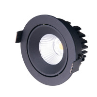 MAXLIGHT H0095 3000K OPRAWA WPUSTOWA CYKLOP CZARNA IP65