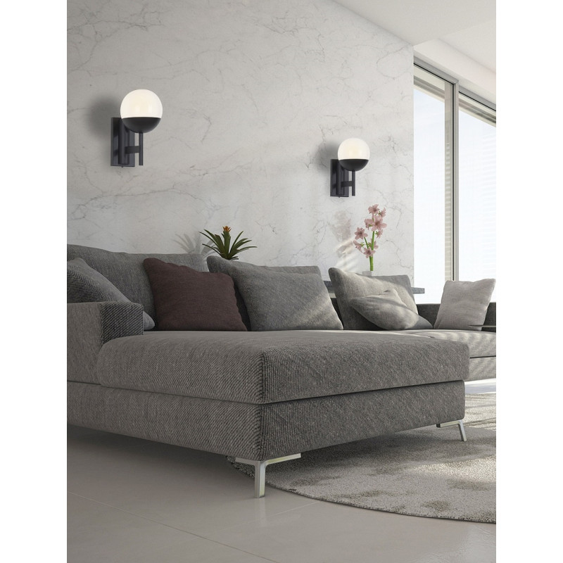 MAXLIGHT W0255 DALLAS CZARNY | Kinkiet | IP20 | czarny