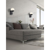 MAXLIGHT W0255 KINKIET DALLAS CZARNY | E14 | 40.0 W | IP20