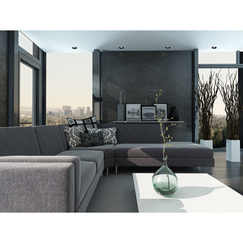 MAXLIGHT H0111 DEEP CZARNA GU10 | Oprawa wpustowa | IP20