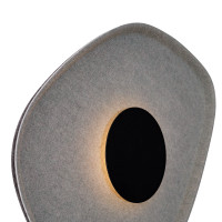 MAXLIGHT W0558 KINKIET DEUX BLACK&GREY | LED ZINTEGROWANY