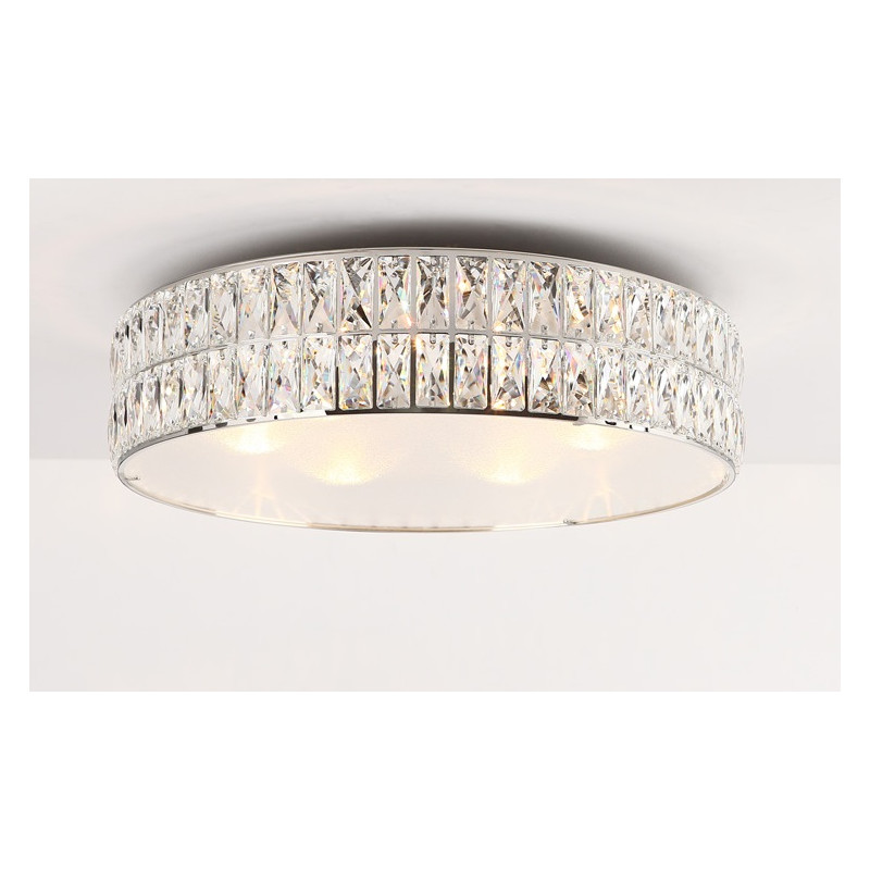 MAXLIGHT C0122 DIAMANTE | Plafon | 42 W | IP20 | chrom