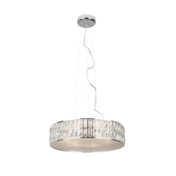 MAXLIGHT P0238 DIAMANTE | Lampa wisząca | 42 W | IP20 | chrom