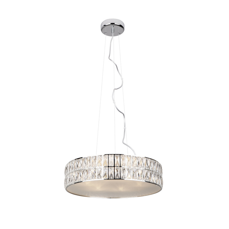 MAXLIGHT P0238 DIAMANTE | Lampa wisząca | 42 W | IP20 | chrom