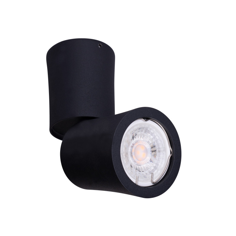 MAXLIGHT C0157 LAMPA SUFITOWA DOT CZARNA | GU10 | 50.0 W
